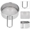 Baking Flour Sifter, Flour Sieve Sifters, Fine Mesh Round Sifter,