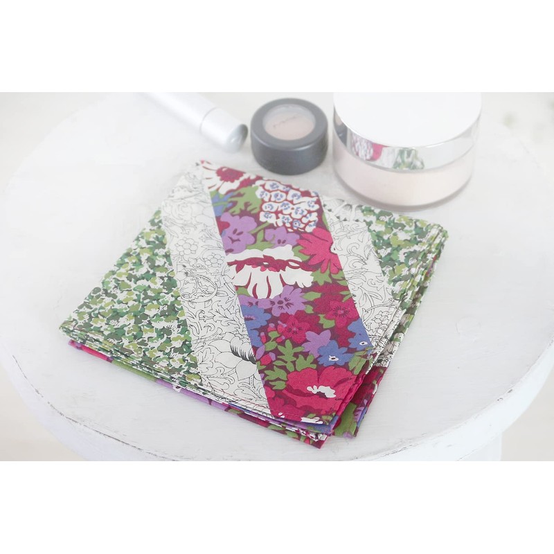 FLORET LONDON [LIBERTY PRINT Liberty Print] Cross Union Jack Green