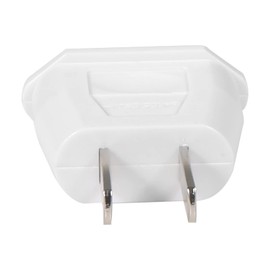 Aukru 3 x EU Europe Spain to USA/US/China/Japan/Canada/Mexico White Adapter