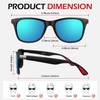 LINVO Polarized Sunglasses for Men and Women,Mens Sunglasses Dark Driving