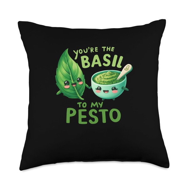 You're The Basil To My Pesto Couple Valentines Day Throw