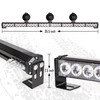 Emergency Light Bar 36 Inch 16 Flash Modes 32 Led