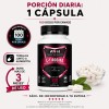 Tirosina A4h 100 Cápsulas De 500 Mg L-tyrosine Sabor Sin
