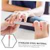 Healvian Stainless File Dual Sided Manicure Tool for Precise Nail