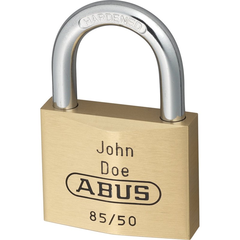 Abus 85/50mm Brass Padlock