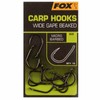 Fox Wide Gape Beaked Carp Hooks (8)