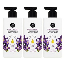 On The Body 온더바디 너리싱 바디로션 아이리스 400mL x 3개 On The Body Nourishing Body Lotion Iris 400mL x 3
