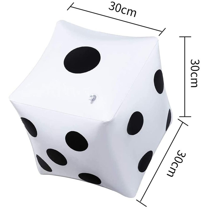 CCINEE Jumbo Dice 30cm Giant Big Beach Ball Jumbo Dice