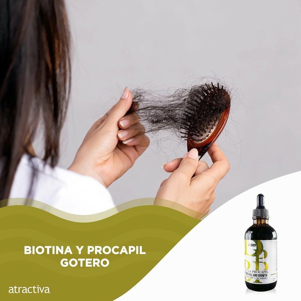 Gotero Anticaída y crecimiento Biotina y Procapil/Anti-hair loss and growth