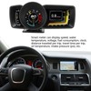 Car HUD OBDII GPS 3 LCD Screen Overspeed Alarm Multifunction