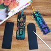 Supla 36 Sets 4 Style Magic Scratch Rainbow Bookmarks Making