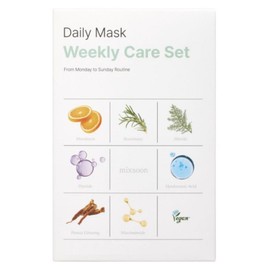 Mixsoon Daily Mask Weekly Care Set, 4 Pieces / 믹순 데일리 마스크 위클리 케어 세트, 4개