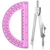 EBOOT Student Geometry Math Set, Drawing Compass and 6 Inch