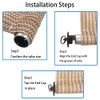 Universal Replacement for IndoorOutdoor Roller Shade, Roller Blind Accessories(Pull Ring
