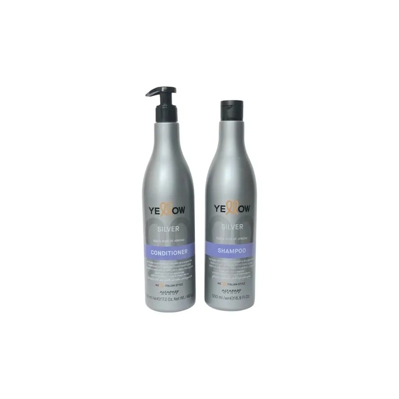 Yellow Silver Shampoo 500 Ml + Acondicionador 500 Ml