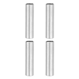 PATIKIL 4 Pcs Stainless Steel Spacers, 8mm ID x 10mm OD x 40mm Height 304 Stainless Steel Bushing Screw Standoff Unthreaded Round Spacer for 5/16"M8 Screws Bolts Nuts