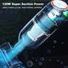 Handheld Vacuum, Cordless Car Vacuum Cleaner, 120W Portable Dust Buster