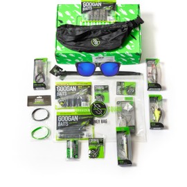 GOOGAN Squad Mega Mondo Kit - Premium Bass Fishing Lure Assortment for Largemouth & Smallmouth Bass