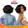 Sensationnel Curls Kinksandco Kinkyedges Wig - Kinky Roller Set 10
