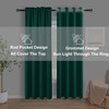 Hiasan Christmas Blackout Kitchen Curtains 54 Inches Long, Short Thermal