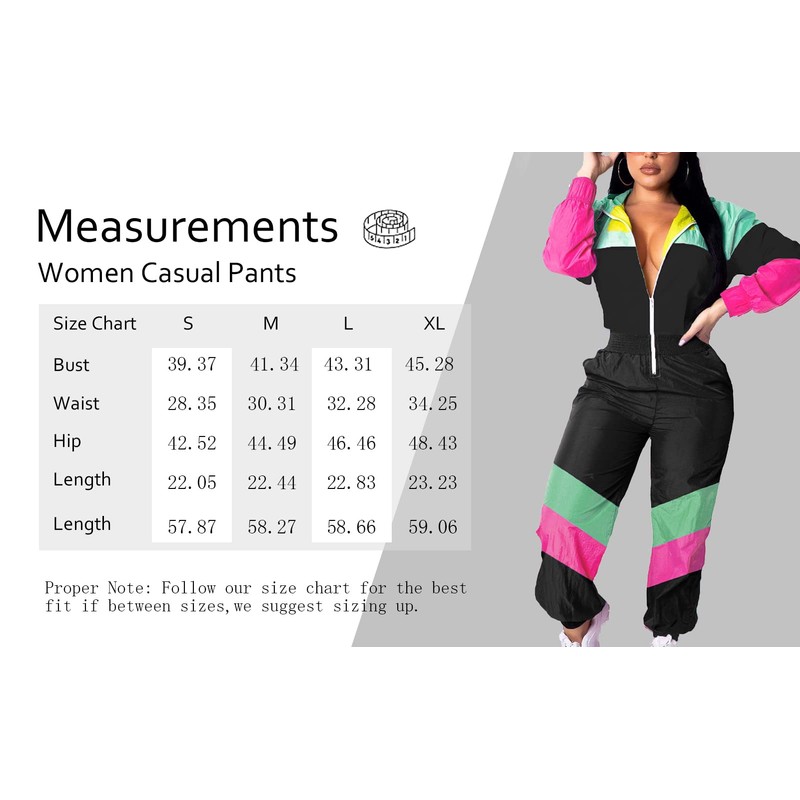 VOIKERDR - Conjunto de 2 piezas para mujer, A rosa,