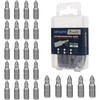 HPHOPE PZ1 Pozi Bits PZ1 Bit Assortment Length 25mm Pack