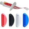 4 Pcs Multicolour Toothpaste Squeezer,Plastic Toothpaste Tube Squeezer Dispenser,Toothpaste Clips