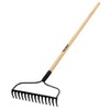 Truper 31353 Tru Built 48-Inch 14 Teeth Welded Bow Rake,