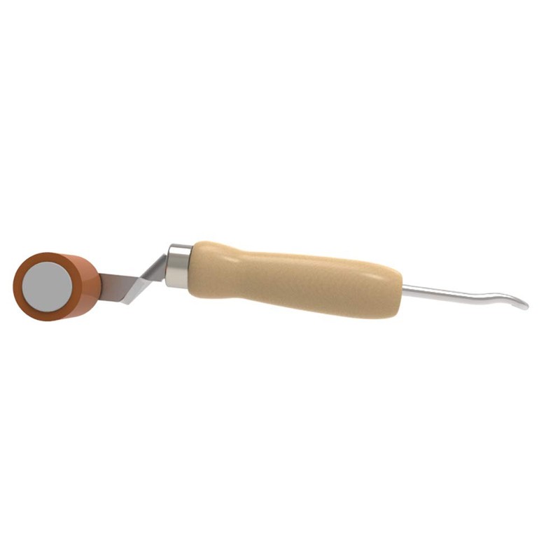 Everhard Roll-N-Chek® Seam Roller with Probe Wood Handle MR05018