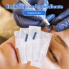 Mungqube 60pcs U18 Navajas Microblading Pin Y Lengua De Gato