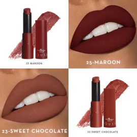 Lip Combo Labial Matte Barra  Delineador Italia Deluxe                                                                                                