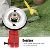 1pc Brush Cutter Trimmer Replace Gear Head Red Gearhead Gearbox