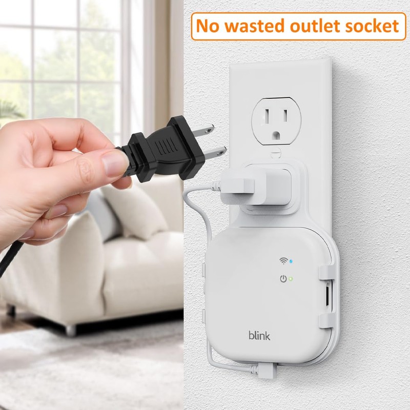 All-New Outlet Mount Compatible with Blink Sync Module XR |