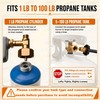 SafBbcue Propane Torch Weed Burner | 12.5FT Hose, 2 Modes
