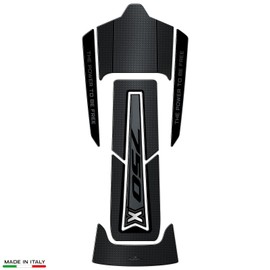 Resin Bike Aufkleber für Motorrad Kompatibel mit Honda NC750X 2021-2023. Tankabdeckung vor Stößen und Kratzern. 3D-Harzklebstoff - Stickers - Made in Italy