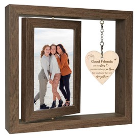 EYITUPC Good Friends Are Like Stars - You Don't Always See Them - But You Know They're Always There Best Friend Picture Frame Gifts for Women Besties BFF, Best Friend Birthday Gifts Going Away Gifts