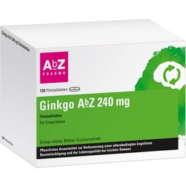 Ginkgo Abz 240 mg Film Tab Pack of 120