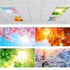 ROCEEI Pack of 4 Fluorescent Light Covers for Ceiling Lights,