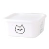 Nakajima 19-456538 PFF NECO Square Stocker, XS White, Approx. 15.9