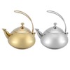 Fdit 1.5 L Stainless Steel Kettle Classic Teapot Reusable Packaging