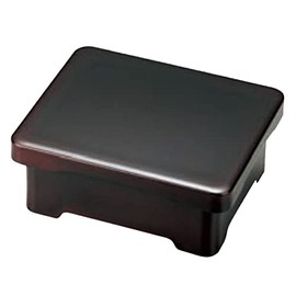 J-kitchens Eel Jigei Box, Takumi Bowl Weight (Large), Vermilion in Reservoir, 7.1 x 6.0 x 2.8 inches (18 x 15.2 x 7 cm), Made in Japan