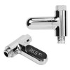 Shower Thermometer Aluminum LED Digital Shower Thermometer for Home Bathroom