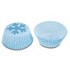 Staedter Maxi Ice crystal Paper Baking Tray, Light Blue, 50-Piece