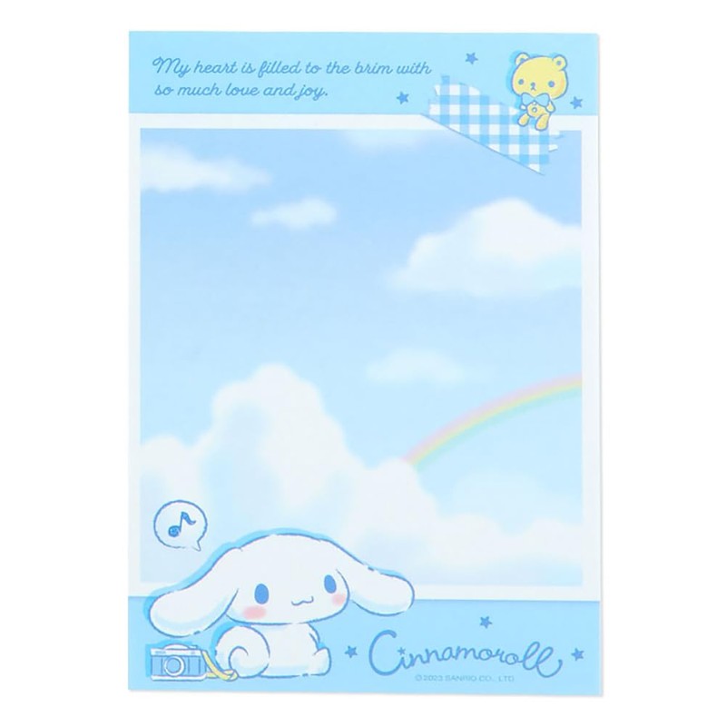 Sanrio Cinnamoroll 8 Design Memo 017043