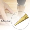Saipor 3-13 mm Step Drill Cutter Titanium Coated Step Drill