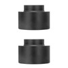 WSays 2" Spacer Rear Leveling Lift Kit Gloss Black Compatible