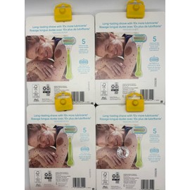 Gillette 4PK Gillette Venus Extra Smooth Razor Set ~ 1 RAZOR + 4 CARTRIDGES ~ READ