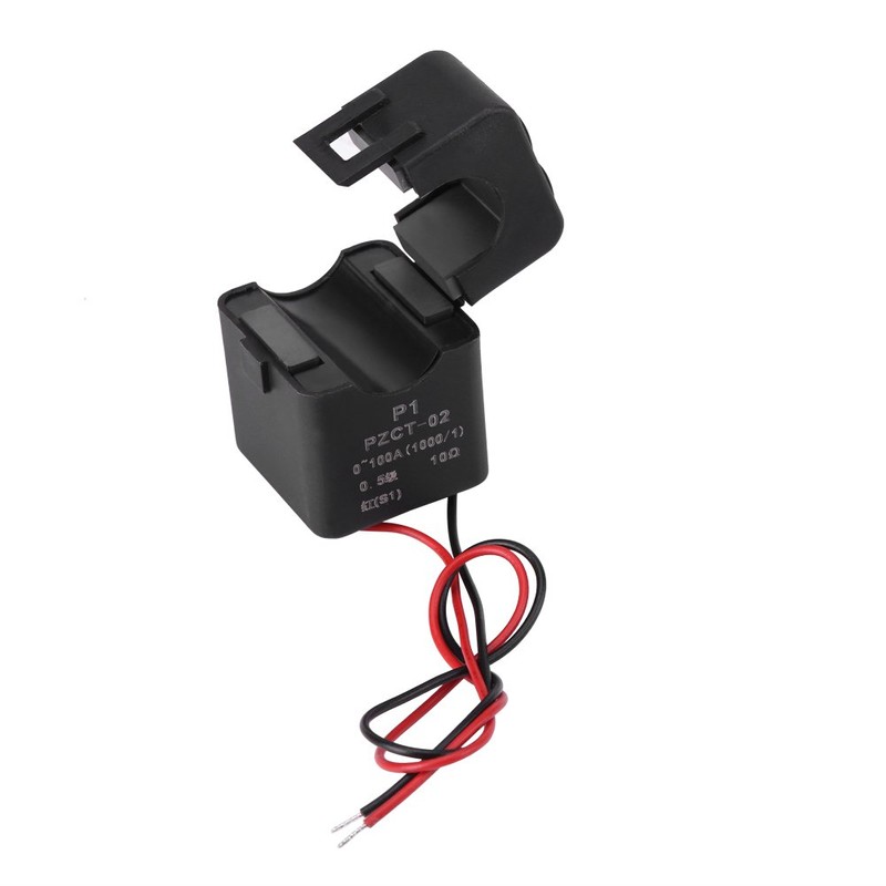 Ballast Current Transformer Coil Sensor PEACEFAIR PZCT-02 Split Core 100A