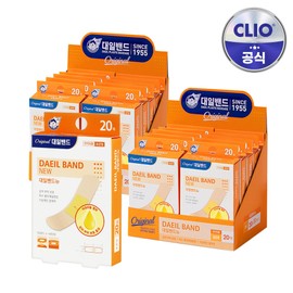 Crio Daeil Band New Standard 20 sheets x 20 Wound Scar Band-Aids / 크리오 대일밴드 뉴 표준 20매 x 20개 상처 흉터 반창고