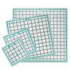 MANUFORE - Reglas cuadradas para acolchar (32 cm/24 cm/16 cm/12